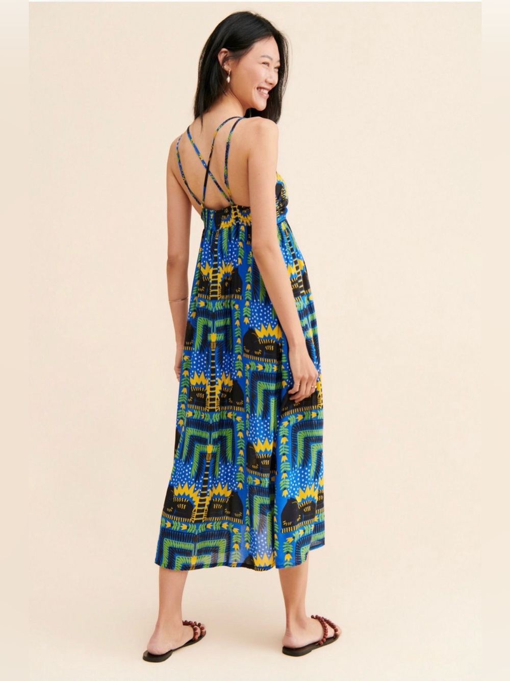 Anthropologie Incerti Joao Strappy Bandeau Dress - Picture 3 of 15
